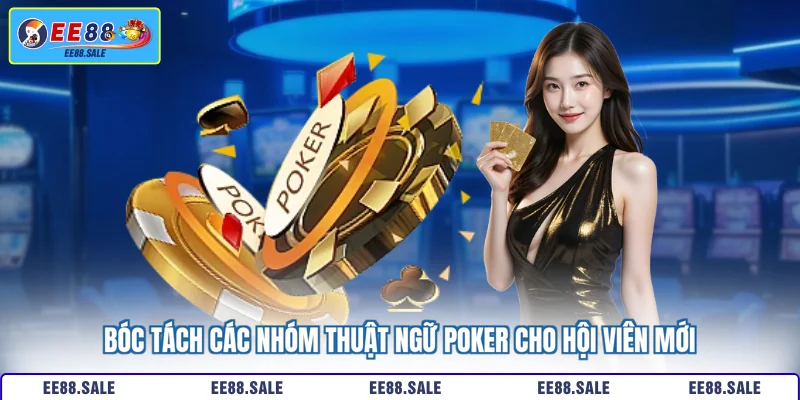 Bóc tách các nhóm thuật ngữ Poker cho hội viên mới