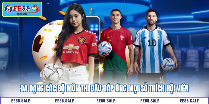 Đa dạng các bộ môn thi đấu đáp ứng mọi sở thích hội viên