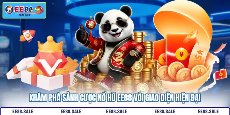 Khám phá sảnh cược nổ hũ EE88 với giao diện hiện đại