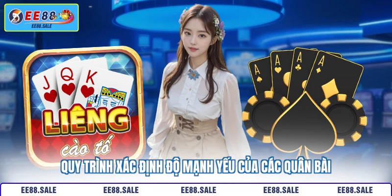 Quy trình xác định độ mạnh yếu của các quân bài