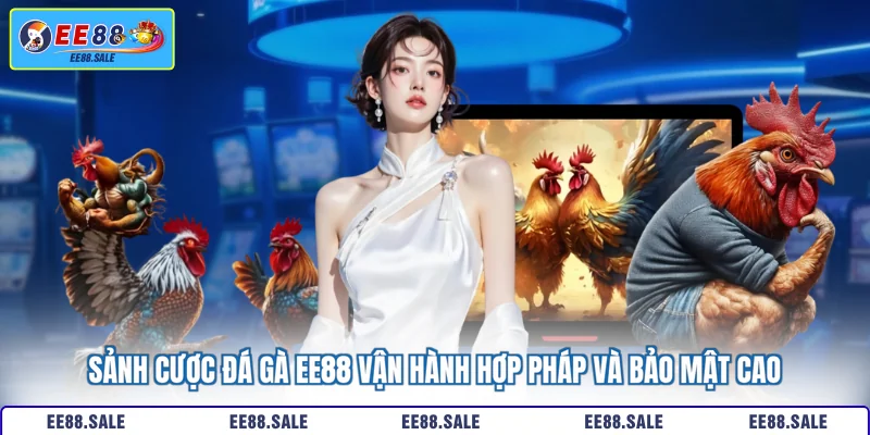 Sảnh cược đá gà EE88 vận hành hợp pháp và bảo mật cao