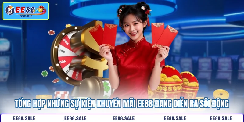 Tổng hợp những sự kiện khuyến mãi EE88 đang diễn ra sôi động